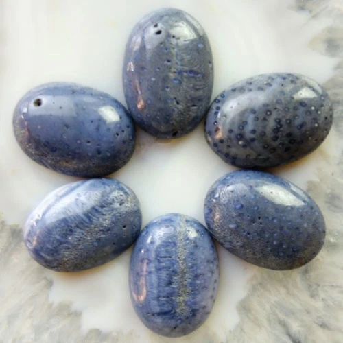 18x25mm Oval cabochon CAB Flatback Semi-Precious Gemstone Save - Image 4 of 4