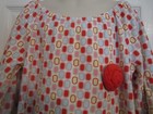 Ruffle Girl Size 10 Multicolor Dress With Orange Bow. SALE!! — photo 3