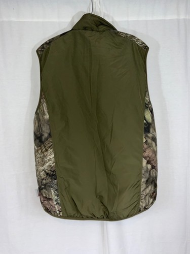 Mossy Oak Camo Reversible Vest 3M Thinsulate Men's Large Free Ship - Picture 5 of 8