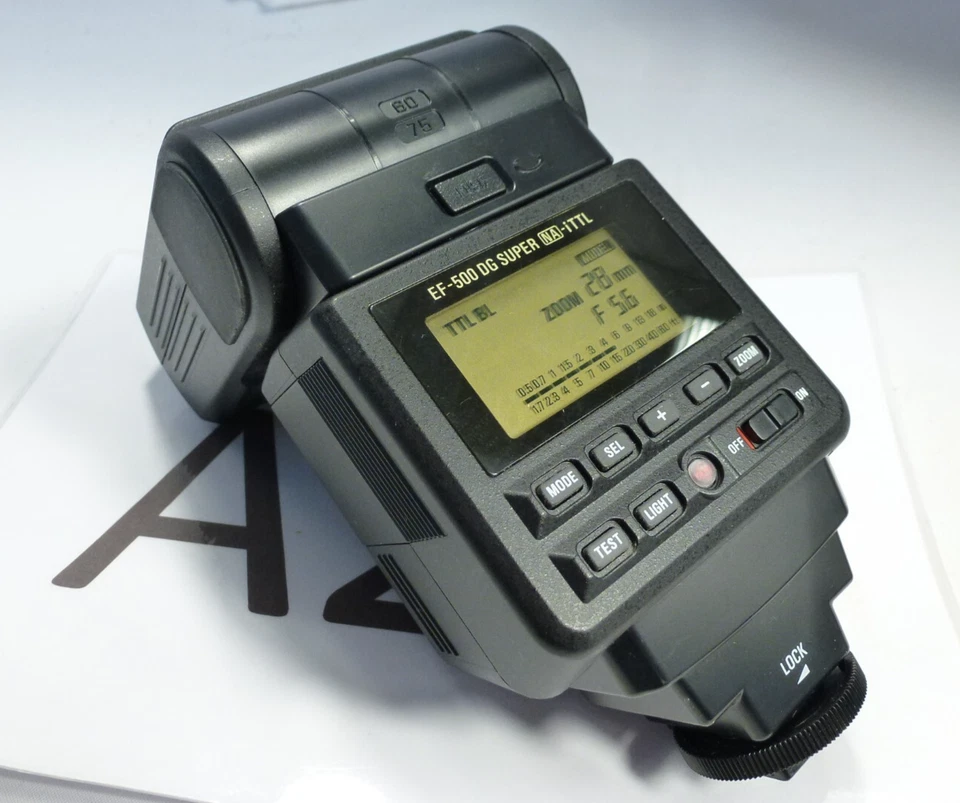 Sigma EF-500DG Super Shoe Mount Flash -  Nikon I-TTL  refm - Image 2 of 2