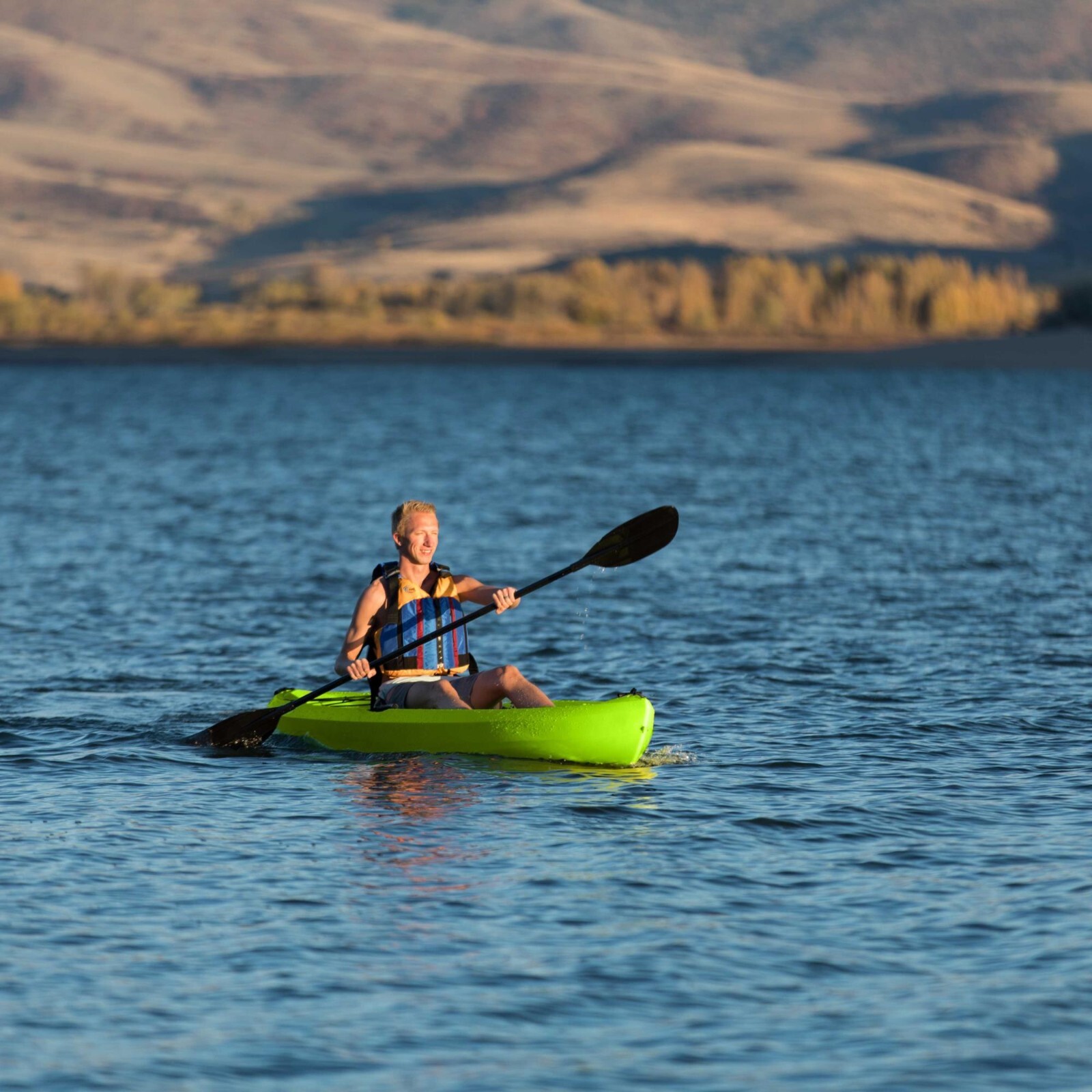 Lifetime Tahoma 90816 100 Sit-On-Top Kayak Adult Recreational Paddle Included