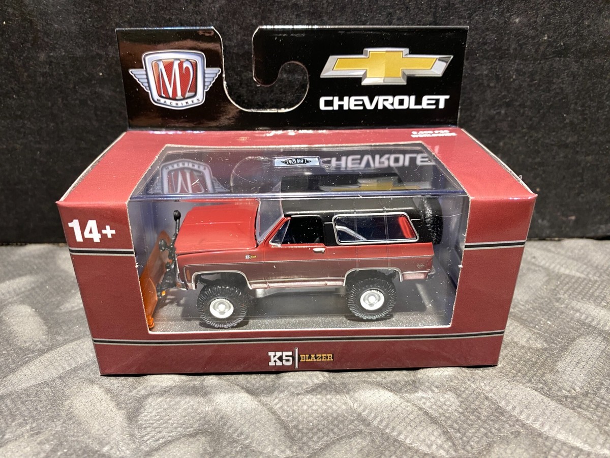 M2 1974 Chevrolet K5 Blazer ミニカー 1974 Chevrolet K5 Blazer Orange Diecast Model Truck | M2