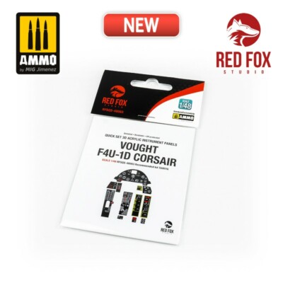 Red Fox 1/48 Vought F4U-1D Corsair (for Tamiya kit) RFSQS-48063