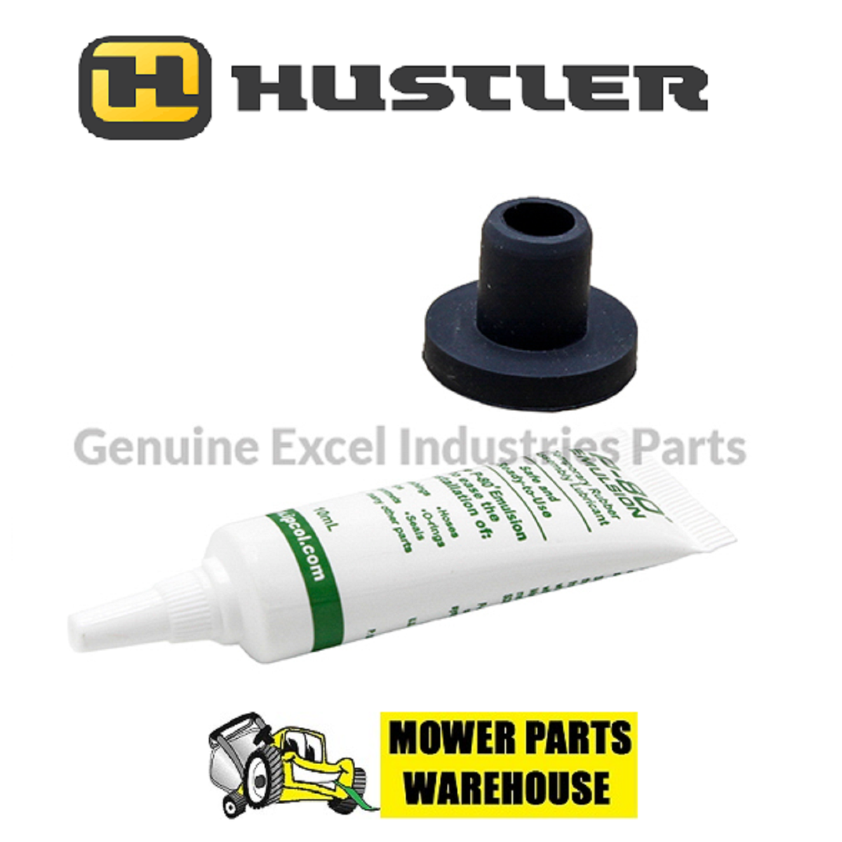 NEW GENUINE OEM HUSTLER MOWER 604200K RUBBER FUEL TANK GROMMET KIT