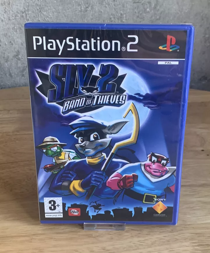 SLY RACCOON 2 BAND OF THIEVES SONY PLAYSTATION 2 PS2 GAME WITH MANUAL UK  PAL