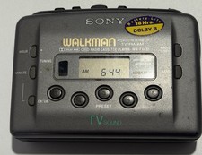 Sony Walkman Radio Tape Cassette Player WM-FX435 For Parts/Repair.