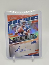 2024 Panini Absolute Signature Standouts Andre Ware #/50 Detroit Lions