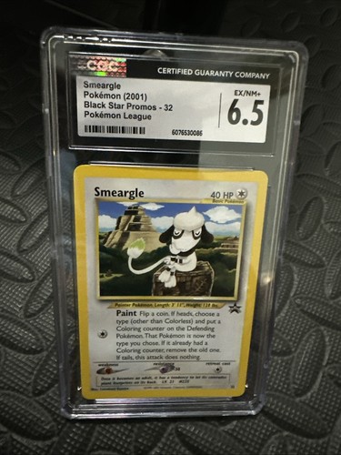 Smeargle graded CGC 6.5 for sale on eBay