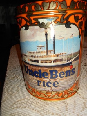 40 year Anniversary Tin Uncle Ben's Rice