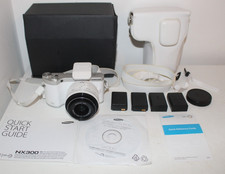 Samsung NX NX300 White Digital Camera - Kit w/ NX 20-50mm Lens - Fast Dispatch!