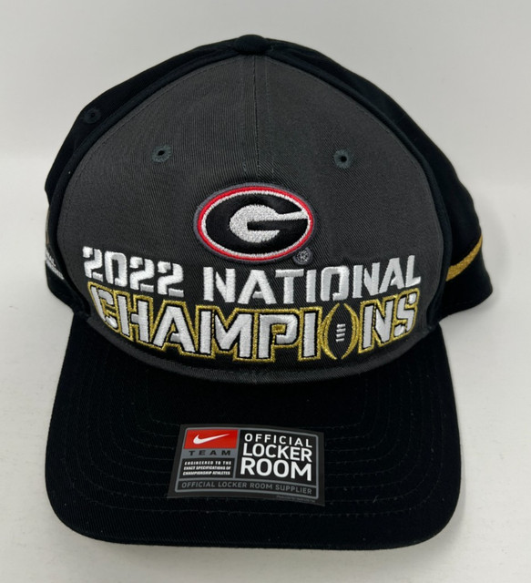 Georgia Bulldogs 2022 NCAA National Football Champions NIke Snapback Hat