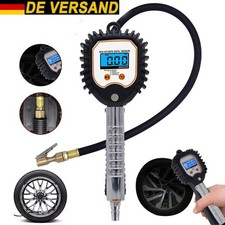 Reifendruckmessgerät geeicht Luftdruckprüfer Reifenfüller Manometer Messgerät
