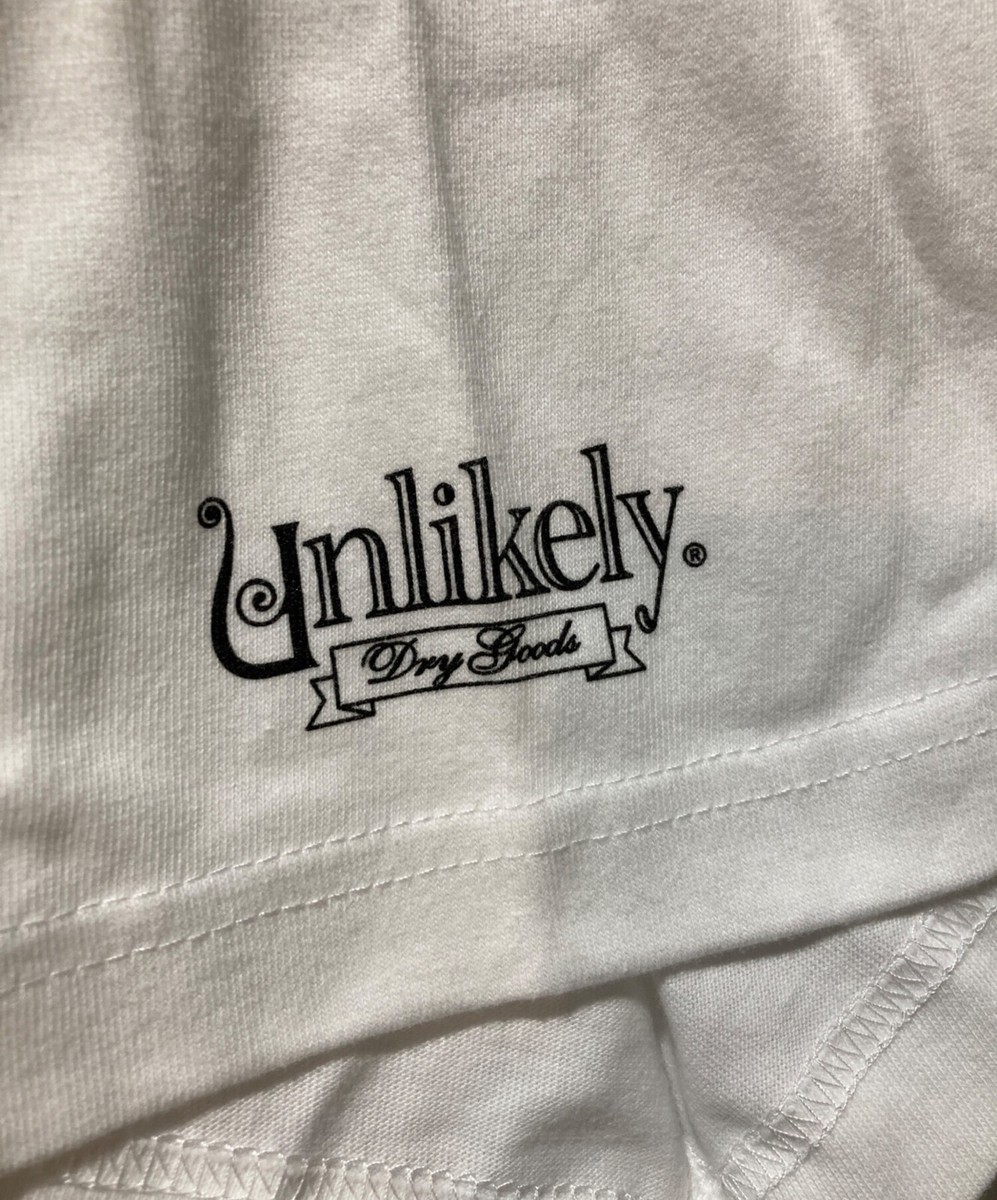 Unlikely × NEPENTHES LOGO POCKET T-SHIRT Size: L White Men