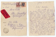 129035 - Mi.Nr. 89 und 103 - Eilbote - G&ouml;hren 22.7.1919 nach Bln.-Tempelhof