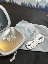 GLO TECH LED COMPACT Magnifying Small Mirror Black No Box ..