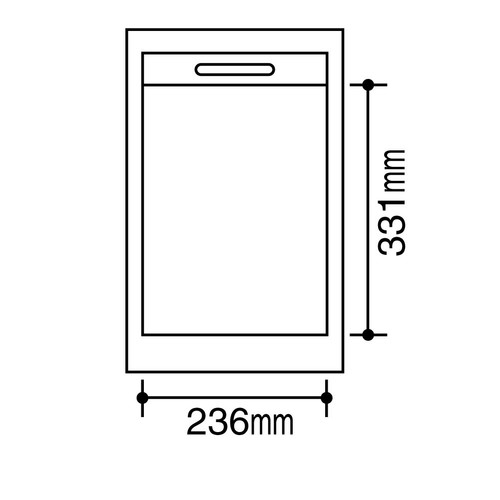 KOKUYO Shutter Case, Transparent, 7 Tiers, SC-G7M - Afbeelding 5 van 6