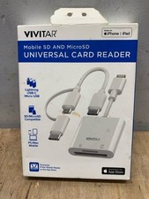 VIVITAR ULTRA SLIM SD CARD READER/WRITER E10029190 