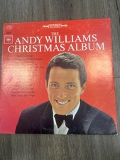 Andy Williams, the Andy Williams Christmas album vinyl LP Columbia very good con