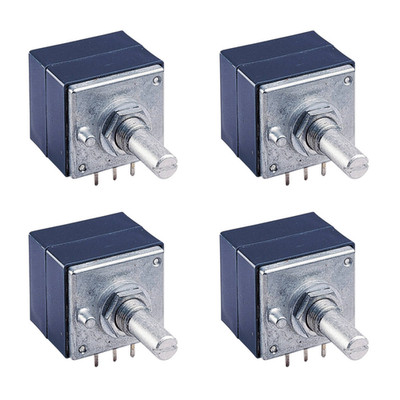 ALPS Drehpotentiometer Poti RK27112 10K Hauptbauteil staubdicht Stereo 4 STÜCK