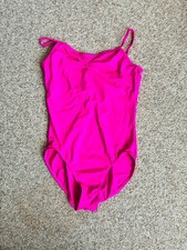 Balera Bright pink Leotard Medium Adult Nylon Spandex Ballet Jazz Dance