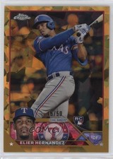 2023 Chrome Update Sapphire Edition Gold 45/50 Elier Hernandez Hernández rw6