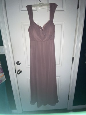 princess polly baby blue dress Birdy Grey purple Spence convertible chiffon bridesmaid dress SZ M Pockets  NWOT