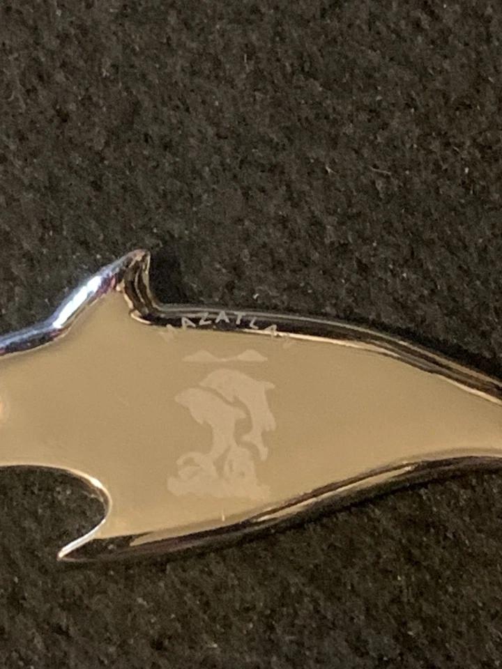 Silver Toned Metal Shark Bottle Opener Keychain Keyring Mazatlan - Image 3 of 4