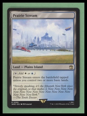 1 x Prairie Stream - Universes Beyond: Doctor Who - NM-Mint - MTG
