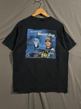 Vintage Nascar Shirt mens Large Black Bosch Nextel Cup 2005 Jimmie Johnson Car