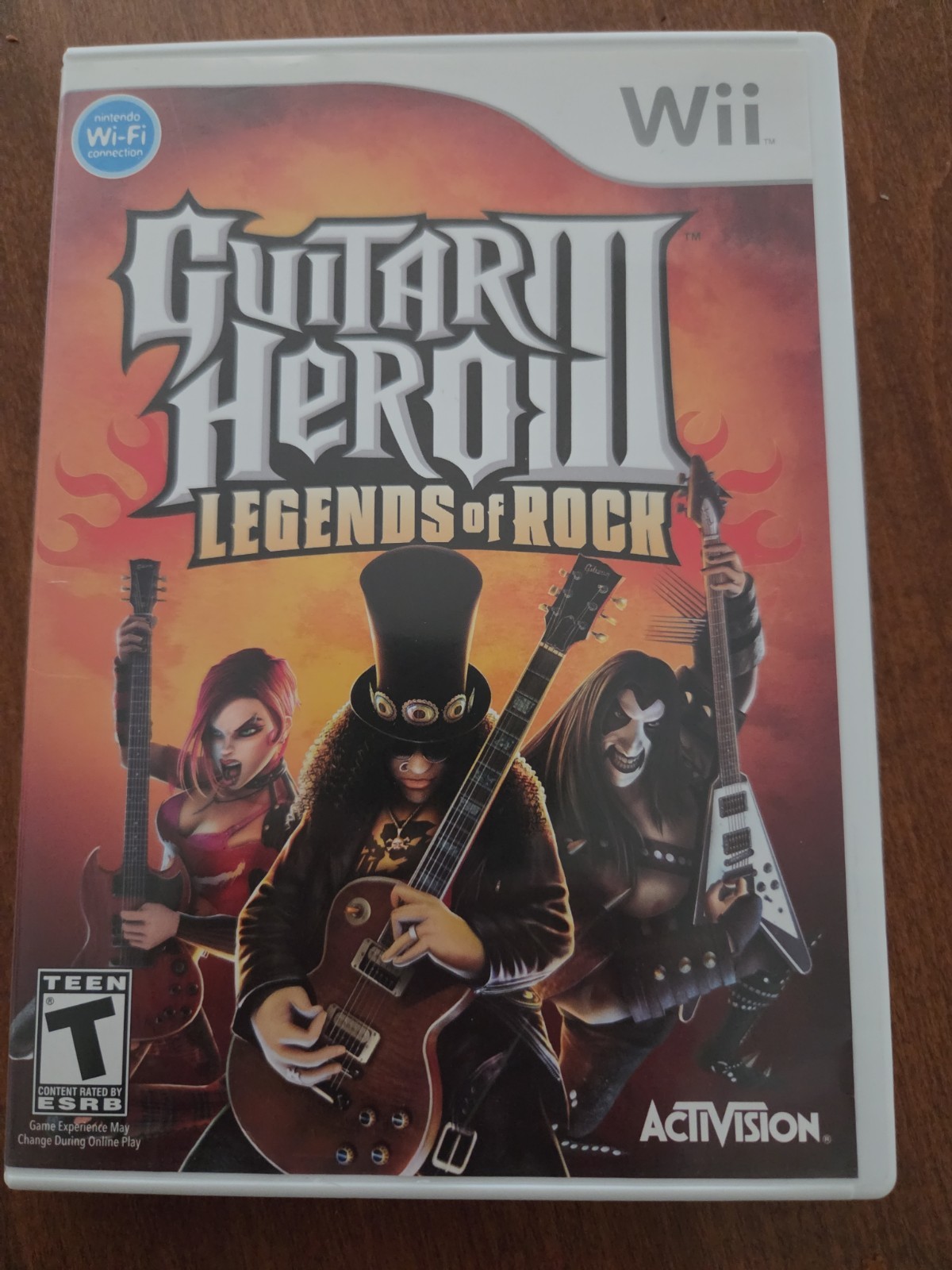Guitar Hero III: Legends of Rock - Nintendo Wii Completo