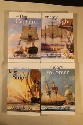 To Glory We Steer, Command a Kings Ship, Enemy & Flag Captain by Alexander Kent