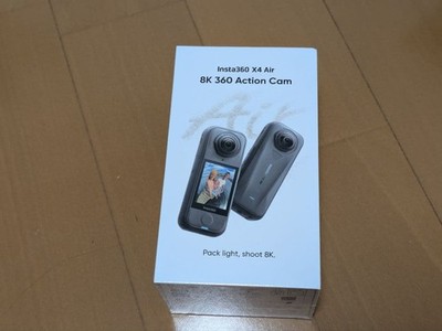 Insta360 X4 Air Standard Bundle Graphite Black 8K wasserdichte Actionkamera JPN