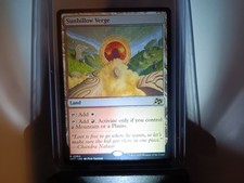 Magic The Gathering Aetherdrift "Sunbillow Verge" 264 RARE LAND NM 
