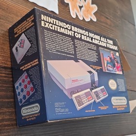 VINTAGE NES CONTROL DECK IN BOX NINTENDO VIDEO GAME CONSOLE POSTER