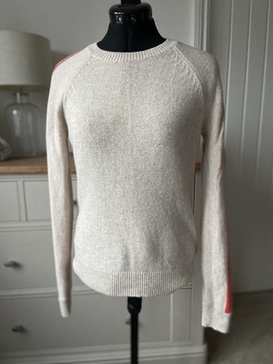 Clements Ribeiro Damen atemberaubend Lammwollmischung Rundhalsausschnitt Pullover Größe Small 8 10