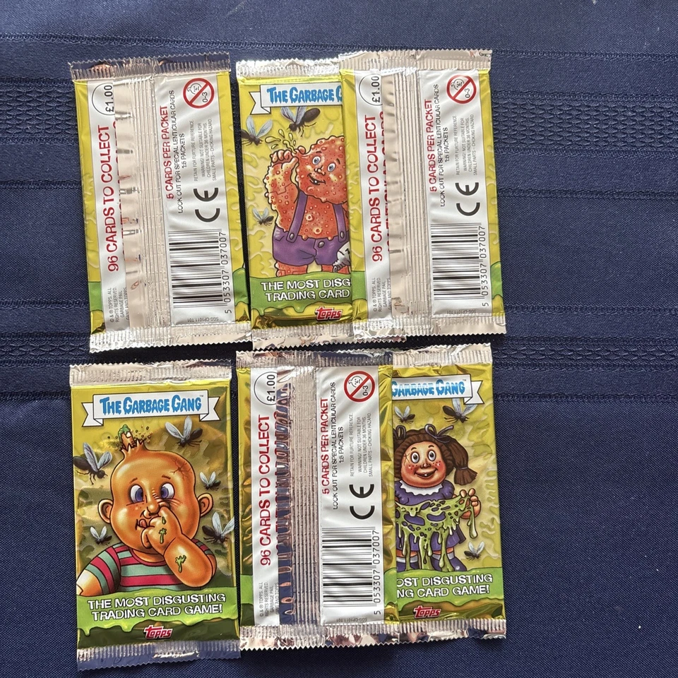 GARBAGE PAIL KIDS THE GARBAGE GANG SIX SEALED PACKS TOPPS 2018 - Bild 2 von 3