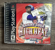 Sammy Sosa High Heat Baseball 2001 - Sony PS1 - 3DO - Acceptable Condition