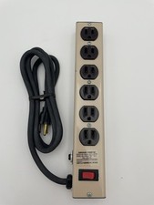Alert SLP Temporary Power Tap 6-Outlet Heavy Duty Power Strip 6M15-6 125V 15A 