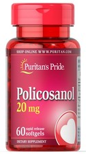 Puritan's Pride Policosanol 20 mg - 60 Softgels