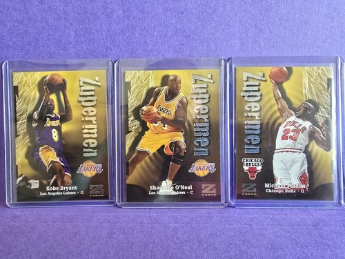 1998 Skybox Z Force Zuppermen Lot Kobe/Shaq/Jordan & More - Picture 1 of 3