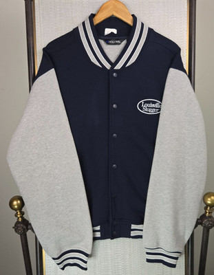 HOLLOWAY x LOUISVILLE SLUGGER Mens Sz XL NWOT Snap Front Baseball Jacket