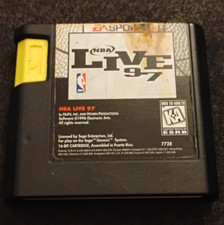 EA SPORTS NBA Live 97 (Sega Genesis) KA Rated NBA Live Series Game Cartridge