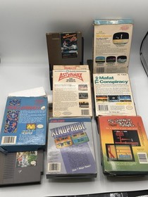 LOT of 6 Nintendo BOXED* NES Games WorldRunner Legend Of Kage Mafat Astynax Xeno