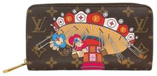 Louis Vuitton Vivienne Coquelicot Limited Edition Women's Wallet M69753