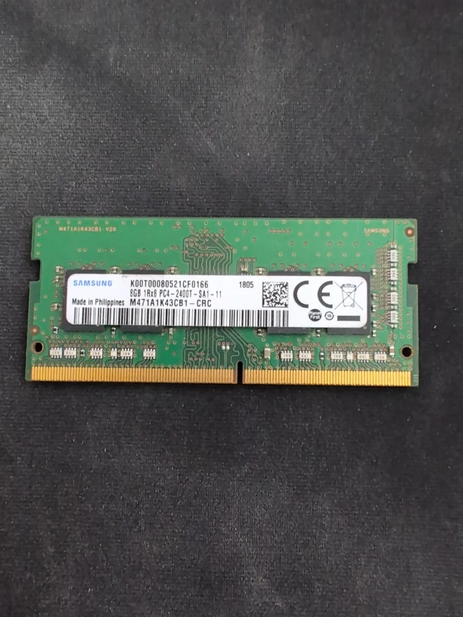 Samsung PC4-19200 (DDR4-2400) Bus Speed Computer RAM 8 GB Total