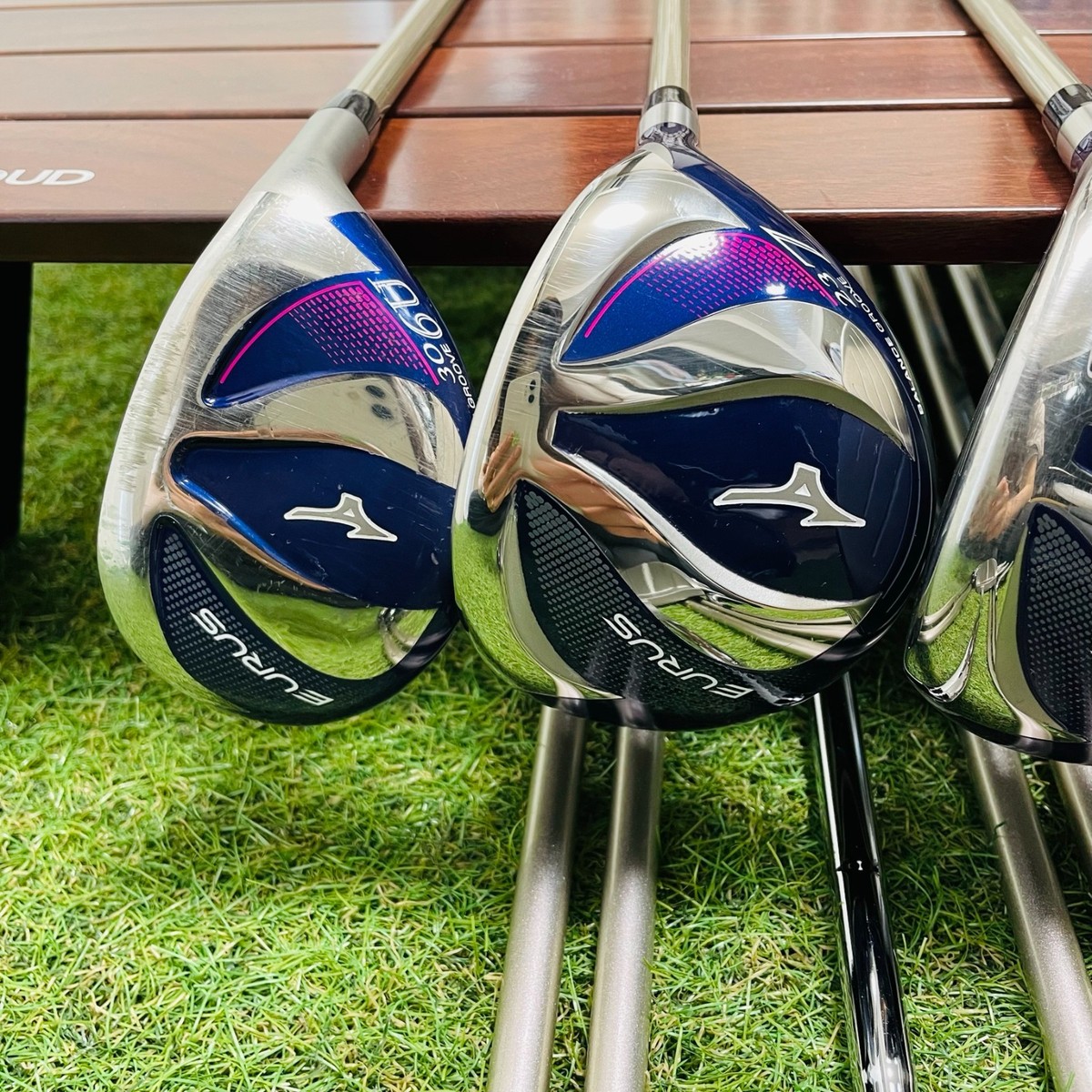 Women Mizuno Fullset BF X 1w EURUS 5w 7w 6hy Iron 789PS 10Pics