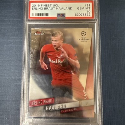 2019-20 Topps Finest UCL - Erling Haaland #91 (RC) | eBay