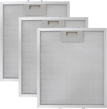 Cooker Hood Filter Replacement Kitchen Extractor Fan Filters Pack of 3 Grease &