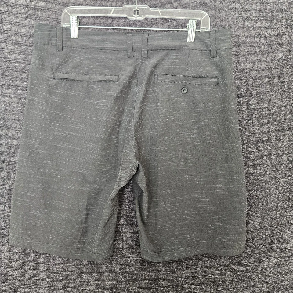 Bañador Hang Ten Board Shorts Gris Rayas Sin Forro Elástico Para Hombre Talla 36 x 11 Foto 3 de 4