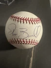 Pat Burrell 2010 2008 CHAMP Signed Autographed OMLB Selig Baseball
